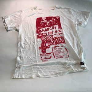 Trunk Ltd. Sex Pistols Women's Distressed Tee LG